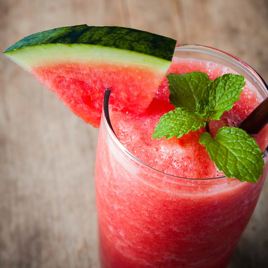 Erfrischender Wassermelonen Minz Zimt Smoothie | Einfach schnell gesund ...